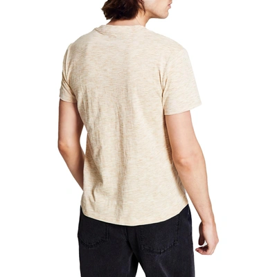 Shop And Now This Mens Heathered Crewneck T-shirt In Beige