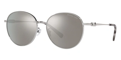 Shop Michael Kors Women's Mk1119-11536g Alpine 57mm Silver Sunglasses