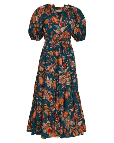 Shop Ulla Johnson Olina Dress In Delphinium In Blue