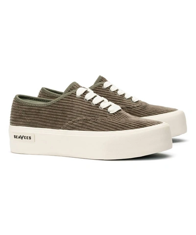 Shop Seavees Women's Legend Platform Sneaker In Burnt Olive In Multi