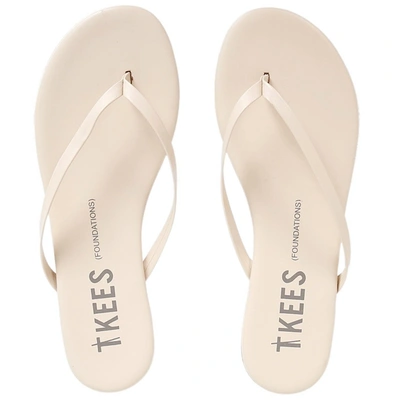 Shop Tkees Women's Foundations Matte Sandal In Seashell In White