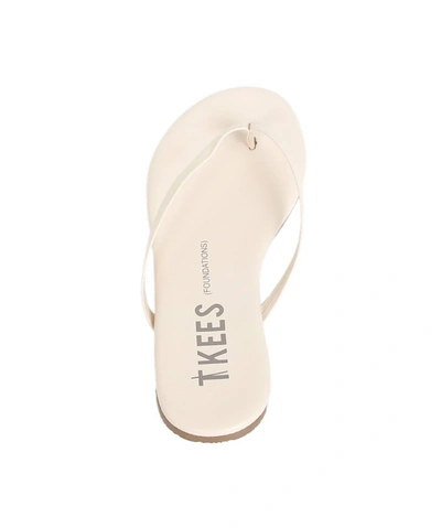 Shop Tkees Women's Foundations Matte Sandal In Seashell In White