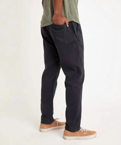 Shop Marine Layer Athletic Fit Saturday Pant In Washed Black