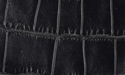 Shop Guess Jadah Reptile Embossed Platform Sandal In Black 002