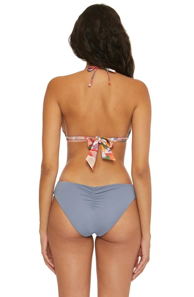 Shop Becca Bora Bora Reversible Hipster Bikini Bottoms In Multi Pink