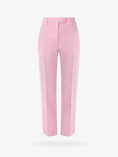 Shop Ferragamo Trouser In Pink