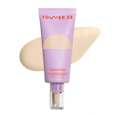 Shop Tower 28 Sunnydays Tinted Spf Sunscreen Foundation