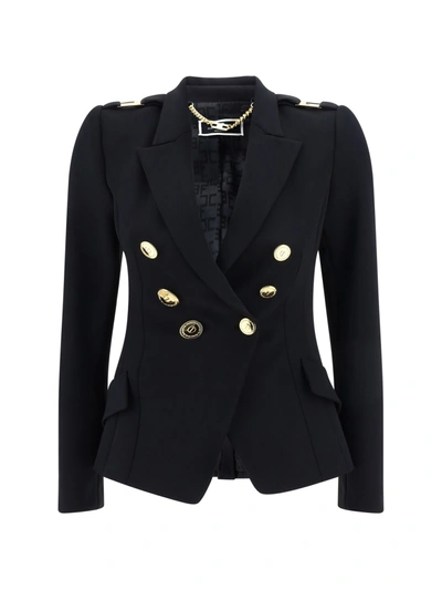 Shop Elisabetta Franchi Blazer Jacket