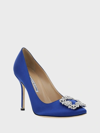 Shop Manolo Blahnik Hangisi Pumps