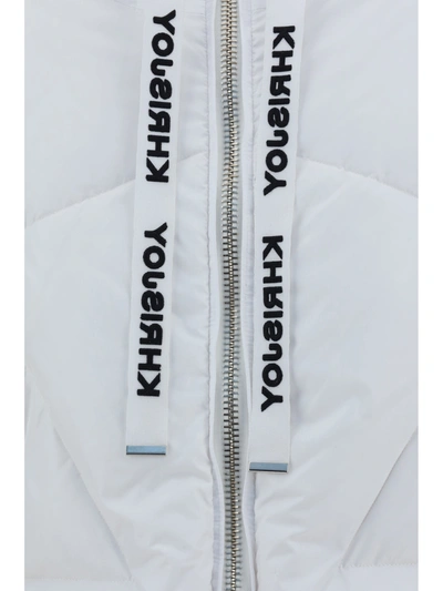 Shop Khrisjoy Iconic Shiny Down Jacket
