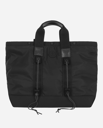 Shop Moncler Tech Tote Bag In Black