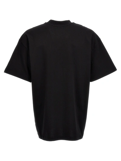 Shop Msgm Logo Print T-shirt Black
