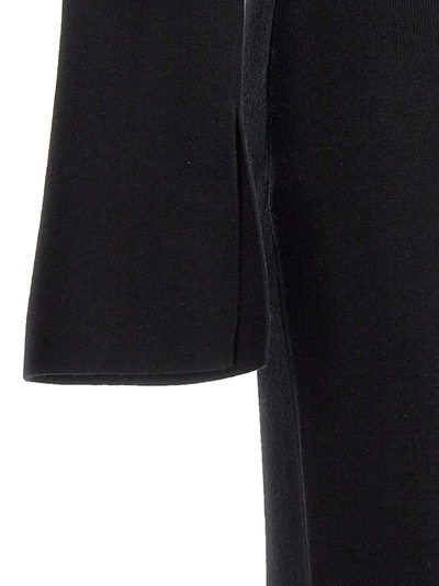 Shop Twinset Off-shoulder Knit Dress Dresses Black