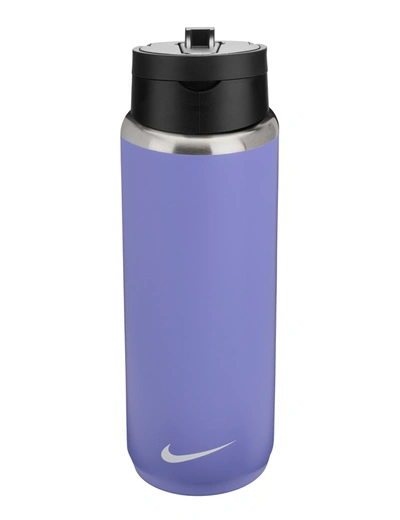 Shop Nike Recharge Stainless Steel Straw Bottle In Blue