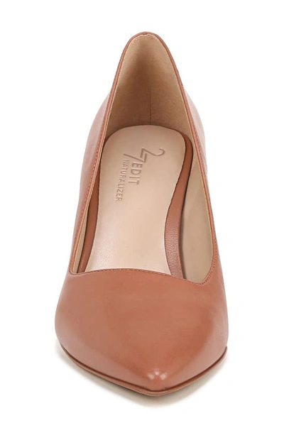 Shop 27 Edit Naturalizer Alice Pointed Toe Pump In Toffee Leather