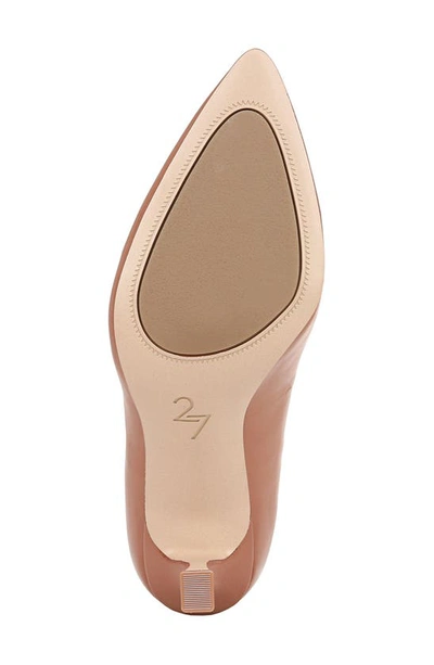 Shop 27 Edit Naturalizer Alice Pointed Toe Pump In Toffee Leather