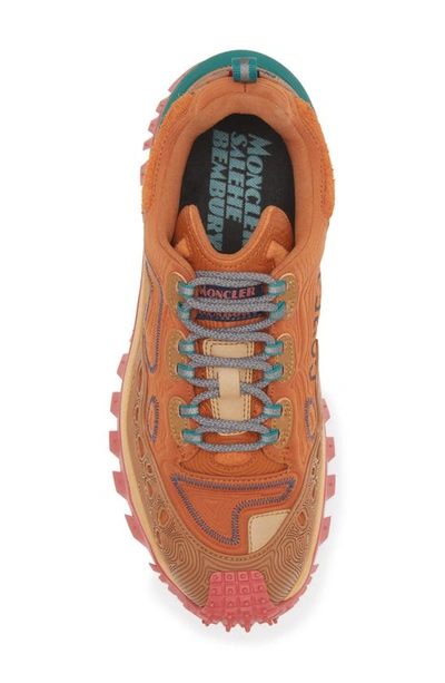 Shop Moncler Genius X Salehe Bembury Trailgrip Gtx Waterproof Hiking Sneaker In Orange
