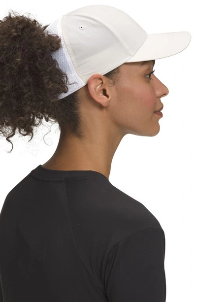 Shop The North Face Horizons Ripstop Baseball Hat In Gardenia White