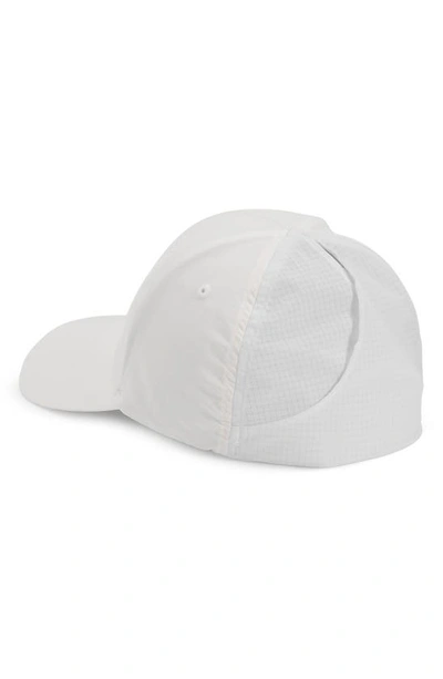 Shop The North Face Horizons Ripstop Baseball Hat In Gardenia White