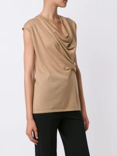 Shop Derek Lam Iris Cap Sleeve Sweater