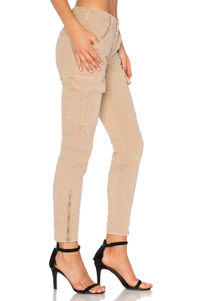 J Brand Houlihan Skinny Cargo Jeans In Distressed Sandsky In Chrome |  ModeSens