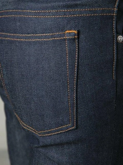 Shop A.p.c. 'cozzi' Skinny Jeans - Blue