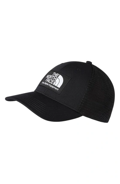 Shop The North Face Mudder Trucker Recycled Hat In Tnf Black