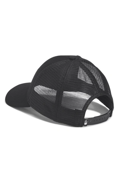The North Face Mens Mudder Trucker Woven Baseball Cap Black In Tnf Black