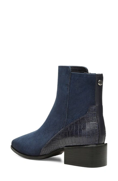 Shop Donald Pliner Azia Bootie In Navy