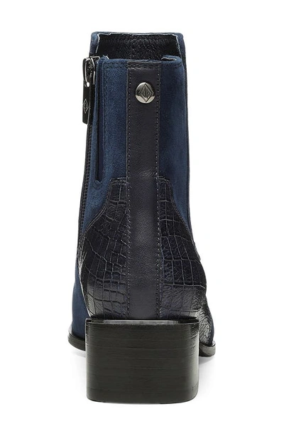 Shop Donald Pliner Azia Bootie In Navy