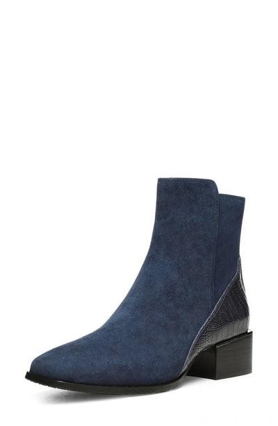 Shop Donald Pliner Azia Bootie In Navy