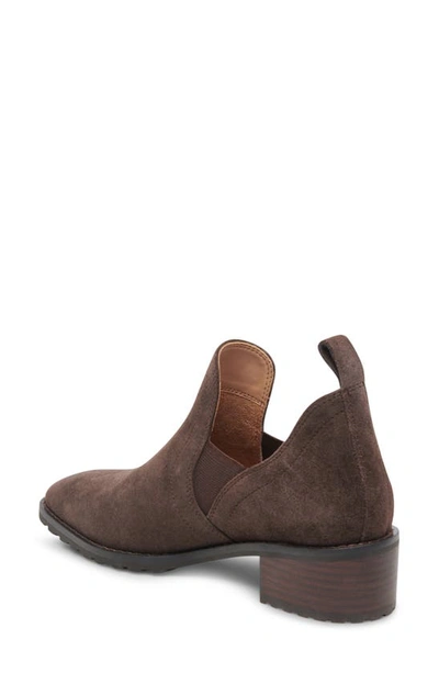 Shop Blondo Sandra Waterproof Bootie In Java Suede