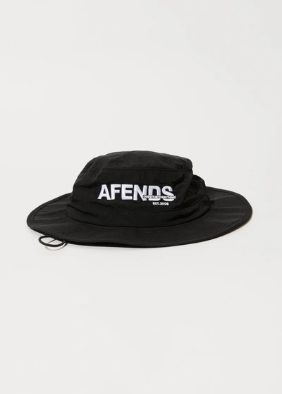 Shop Afends Bucket Hat In Black