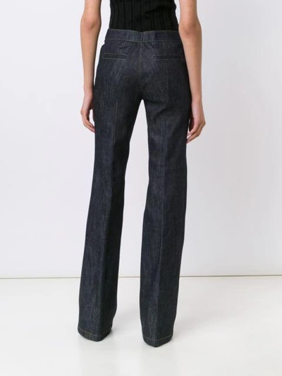 Shop Derek Lam Charlotte High-waist Flared Jeans In Blue