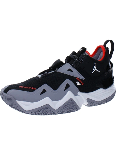 Shop Jordan Westbrook One Take Mens Fitness Exercise Basketball Shoes In Black