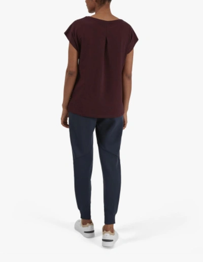Shop On Running On T-shirt In Mulberry In Red