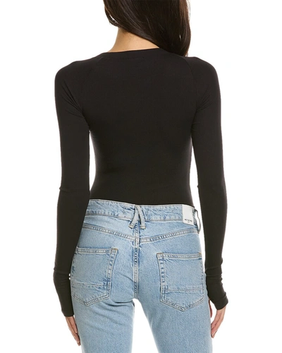 Shop Alix Nyc Stratton Bodysuit In Black