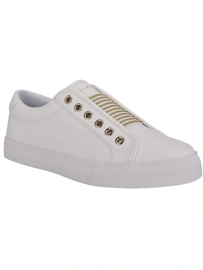 Tommy Hilfiger Women's Laven Low Top Slip-on Sneakers Women's Shoes In  White | ModeSens
