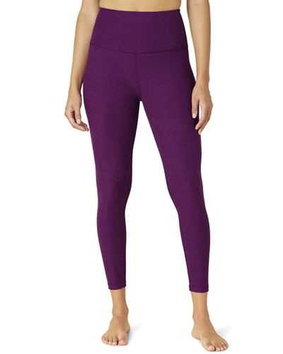 Shop Beyond Yoga Caught In The Midi High-waist Legging In Red