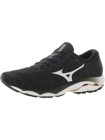 Shop Mizuno Wave Inspire 16 Waveknit Mens Fitness Gym Athletic And Training Shoes In Multi