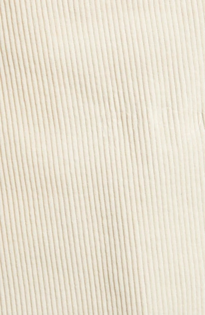 Shop Ag Bernadette Corduroy Miniskirt In Ivory Dust