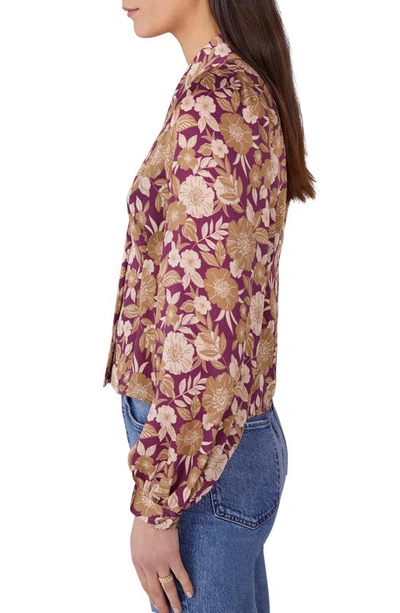 Shop Favorite Daughter Rani Floral Long Sleeve Blouse In Vintage Multi Floral