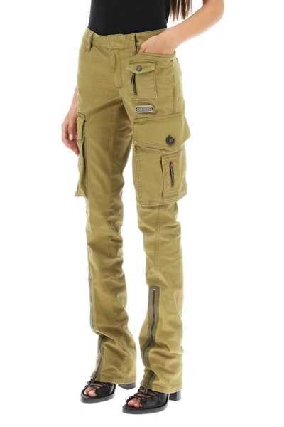 Shop Dsquared2 'flare Sexy Cargo' Pants