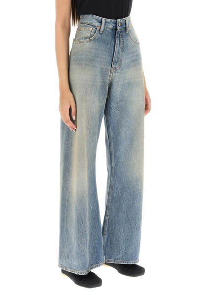 Shop Mm6 Maison Margiela Oversized Flared Jeans