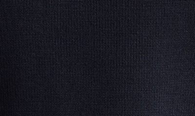 Shop Thom Browne Stretch Virgin Wool Collarless Jacket In Navy