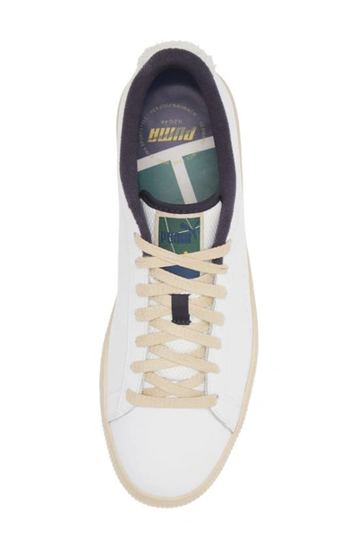 Shop Puma Clyde Service Line Sneaker In  White