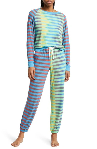 Shop Honeydew Intimates Star Seeker Pajamas In Ombre Stripe