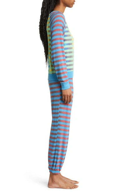 Honeydew Intimates Star Seeker Pajamas In Ombre Stripe