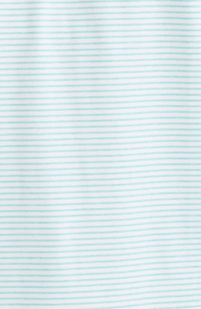 Vineyard Vines Bradley Stripe Sankaty Performance Polo In Andros Blue Tejeda