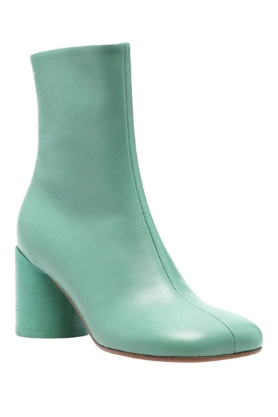 Shop Mm6 Maison Margiela Mm6 Ankle Boots In Green